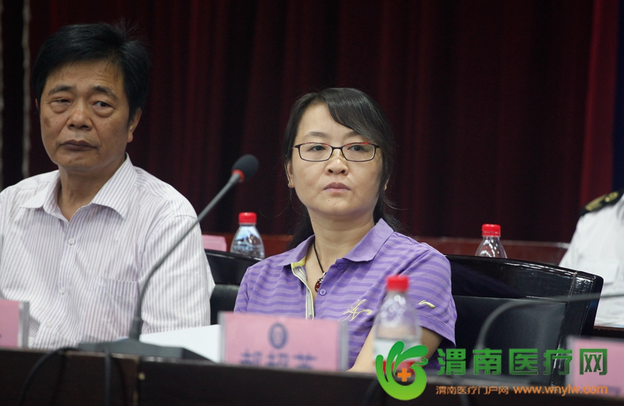 渭南市政协副秘书长崔燕出席开幕式 记者 赵雷 刘璐瑶摄
